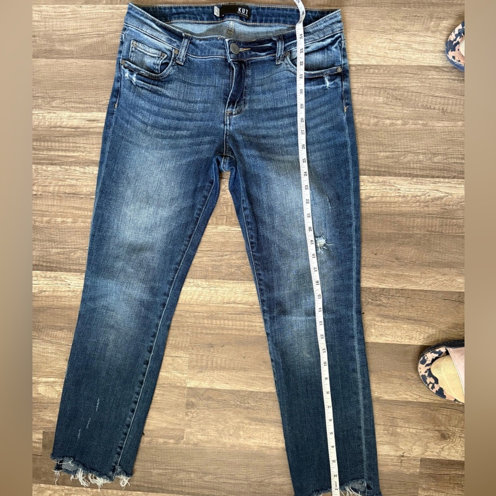 Kut from the Kloth Dark Wash Ankle Jeans